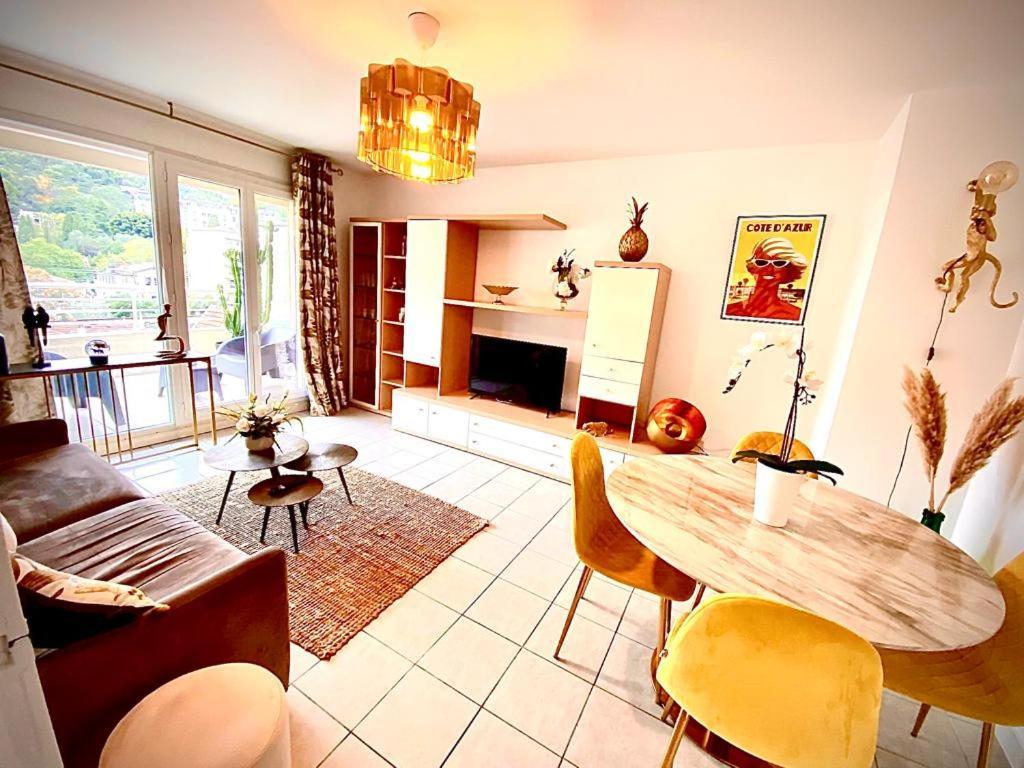 L'Exotique Lägenhet Menton Exteriör bild